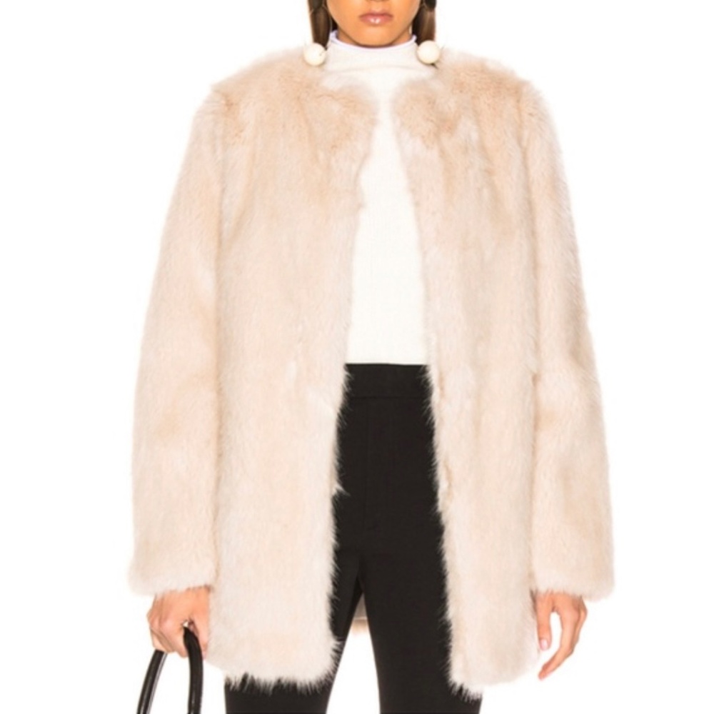 Helmut Lang fur coat